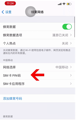 义县苹果14维修网分享如何给iPhone14的SIM卡设置密码 