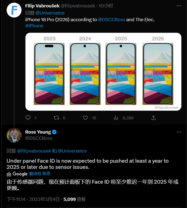 义县苹果手机维修分享:屏下Face ID有什么优势？iPhone何时会有屏下Face ID？ 