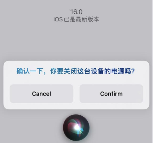 义县苹果手机维修分享iOS 16 Beta5为什么要取消Siri语音关机功能 