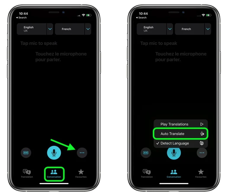 义县苹果手机维修分享iOS 15 “翻译” App 新改进 